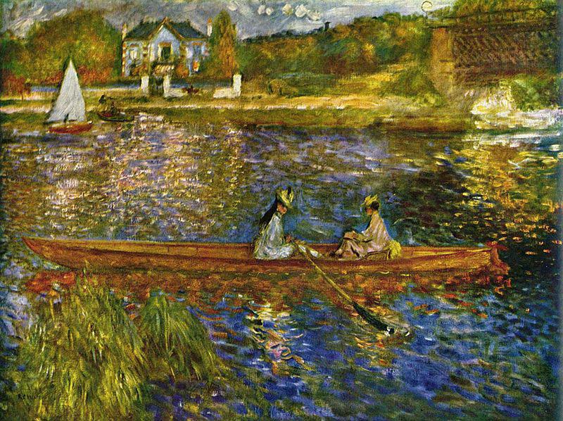 Pierre-Auguste Renoir The Skiff oil painting image